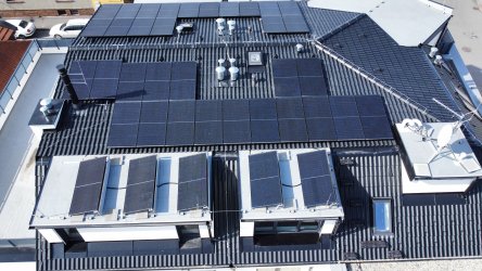 Zakázka na klíč - fotovoltaická elektrárna v ČB