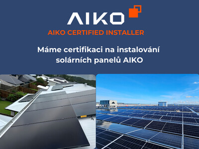 Máme oficiální certifikaci AIKO