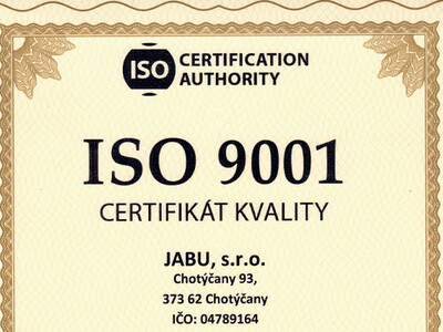 Obhájili jsme certifikaci ISO 9001:2015