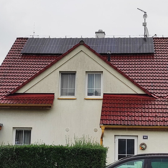 Fotovoltaika: BD v Dolním Třeboníně