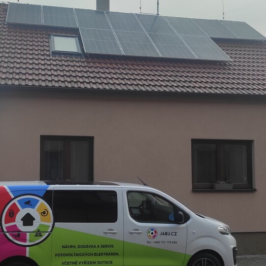 Fotovoltaika: RD v Soběslavi